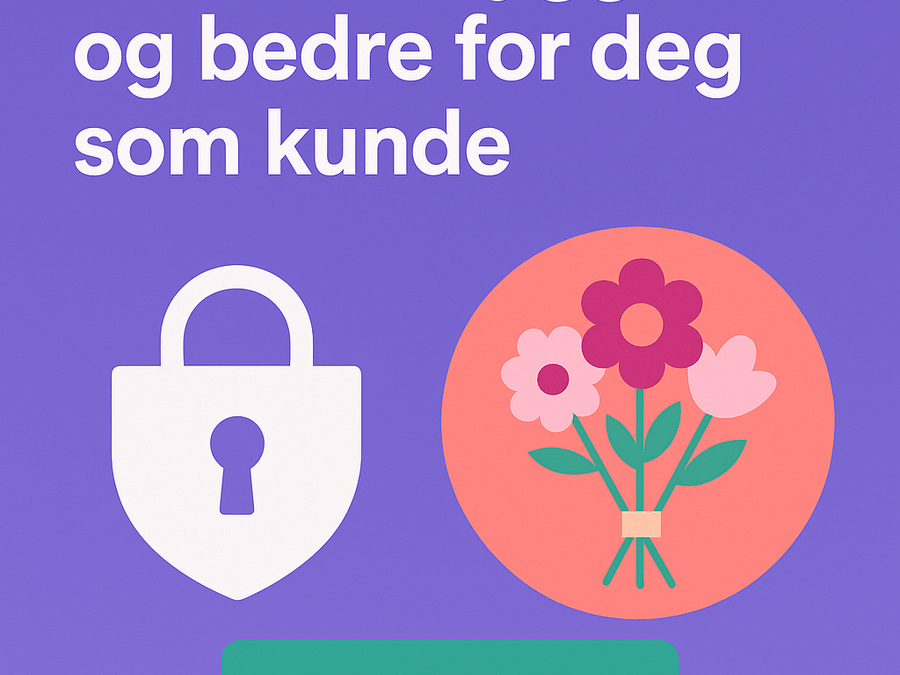 Vi oppdaterer nettbutikken – enklere og bedre for deg som kunde