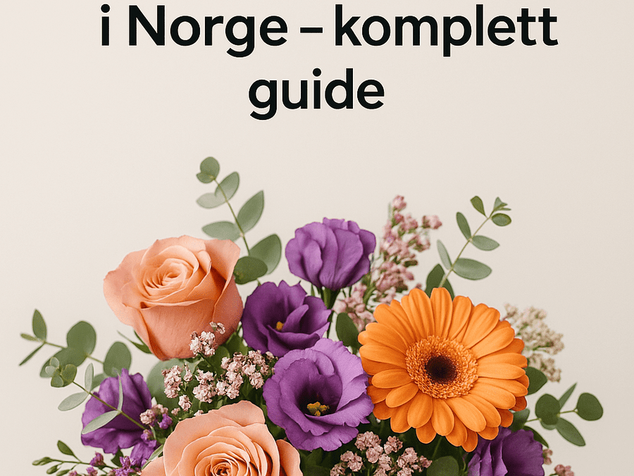 Blomsterlevering i Norge