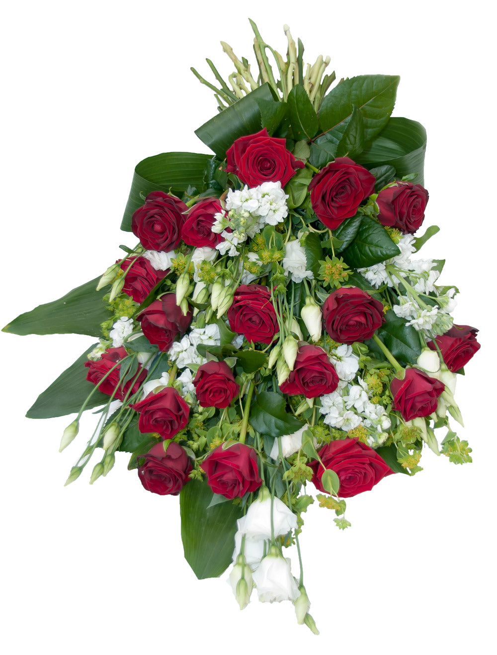 Bårebukett BB 04 – blomsterdekorasjon med liljer