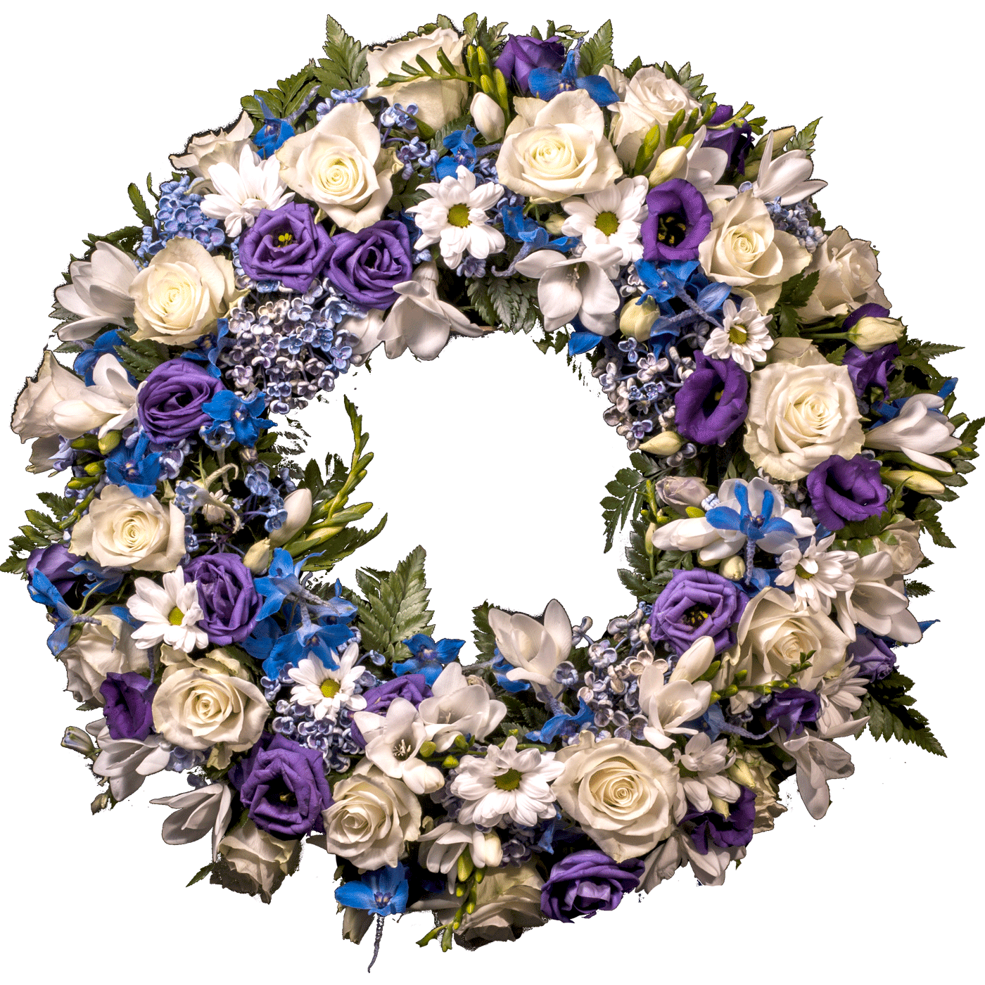Krans KR 03 - blomsterkrans med roser