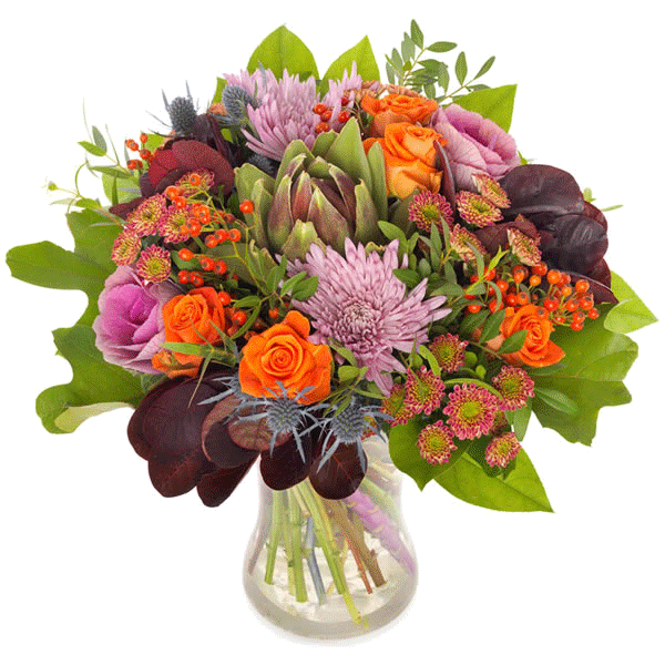 Høstfest – sesongbukett for blomsterlevering i Haugesund